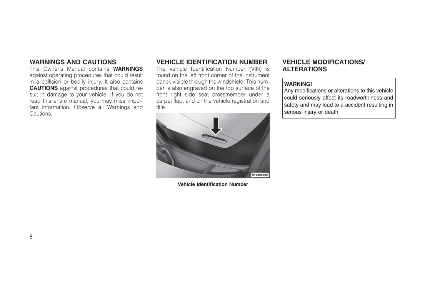 2011-2013 Jeep Compass Gebruikershandleiding | Engels