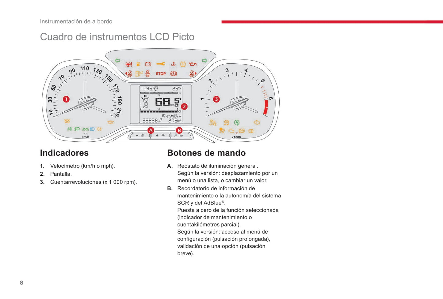 2017-2019 Citroën C3 Gebruikershandleiding | Spaans