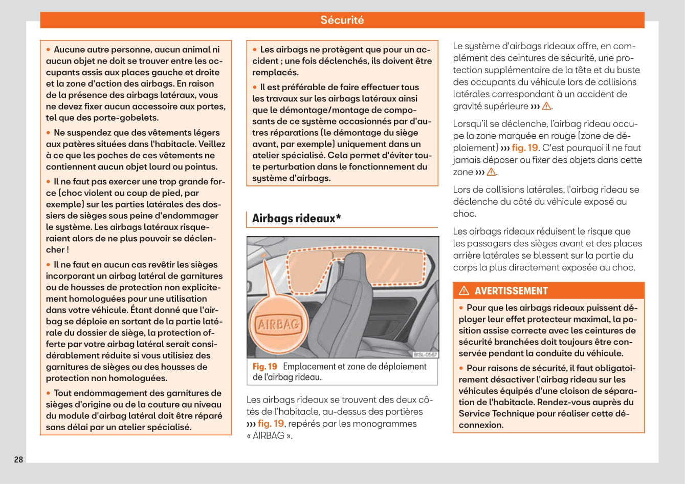 2019-2023 Seat Mii Bedienungsanleitung | Französisch