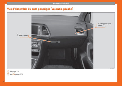 2016-2020 Seat Ateca Bedienungsanleitung | Französisch