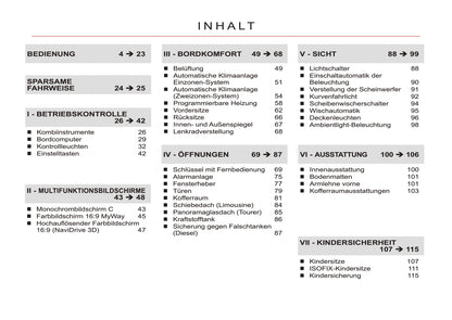 2011-2012 Citroën C5 Bedienungsanleitung | Deutsch