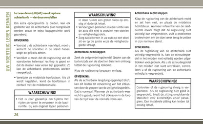 2017-2018 Jeep Wrangler Gebruikershandleiding | Nederlands