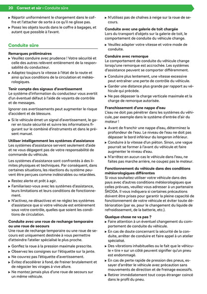 2019-2020 Skoda Superb Bedienungsanleitung | Französisch