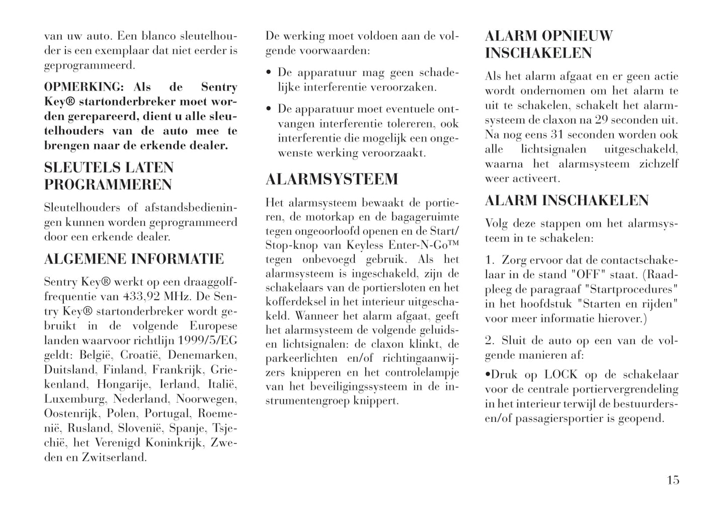 2011-2014 Lancia Thema Gebruikershandleiding | Nederlands