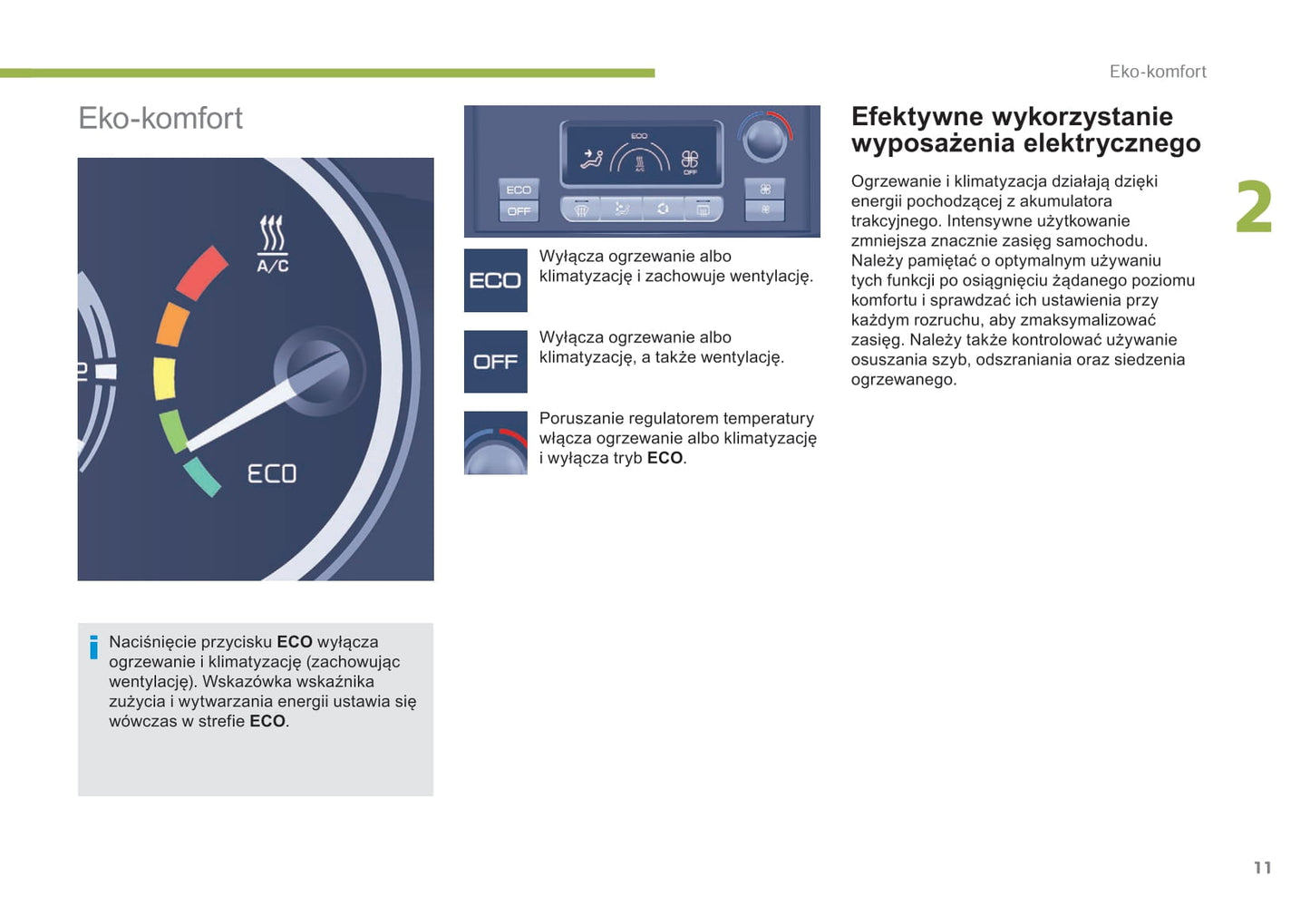 2017-2018 Citroën e-Berlingo Multispace/Berlingo Electric Supplement Manual | Polish