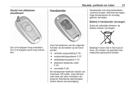 2020-2021 Opel Astra Owner's Manual | Dutch
