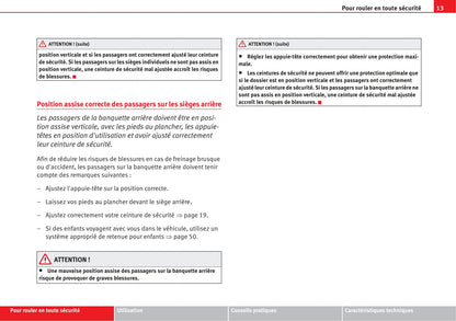 2000-2010 Seat Alhambra Manuel du propriétaire | Français