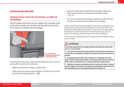 2000-2010 Seat Alhambra Manuel du propriétaire | Français