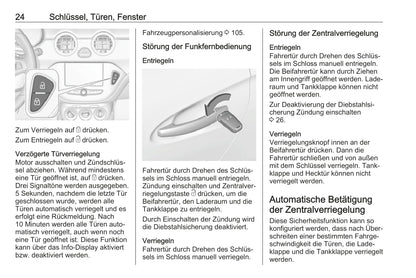 2018-2019 Opel Adam Bedienungsanleitung | Deutsch