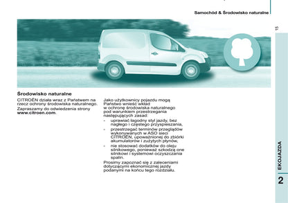 2016-2017 Citroën Berlingo Owner's Manual | Polish