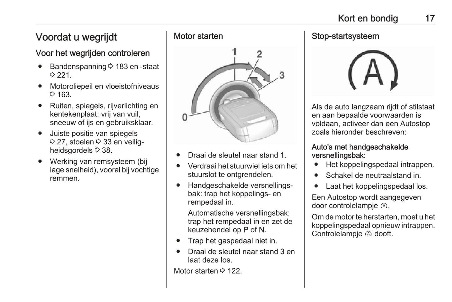 2018-2019 Opel Corsa Owner's Manual | Dutch