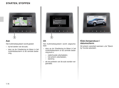 Renault Easy Connect Multimediasystemen Handleiding 05/2021