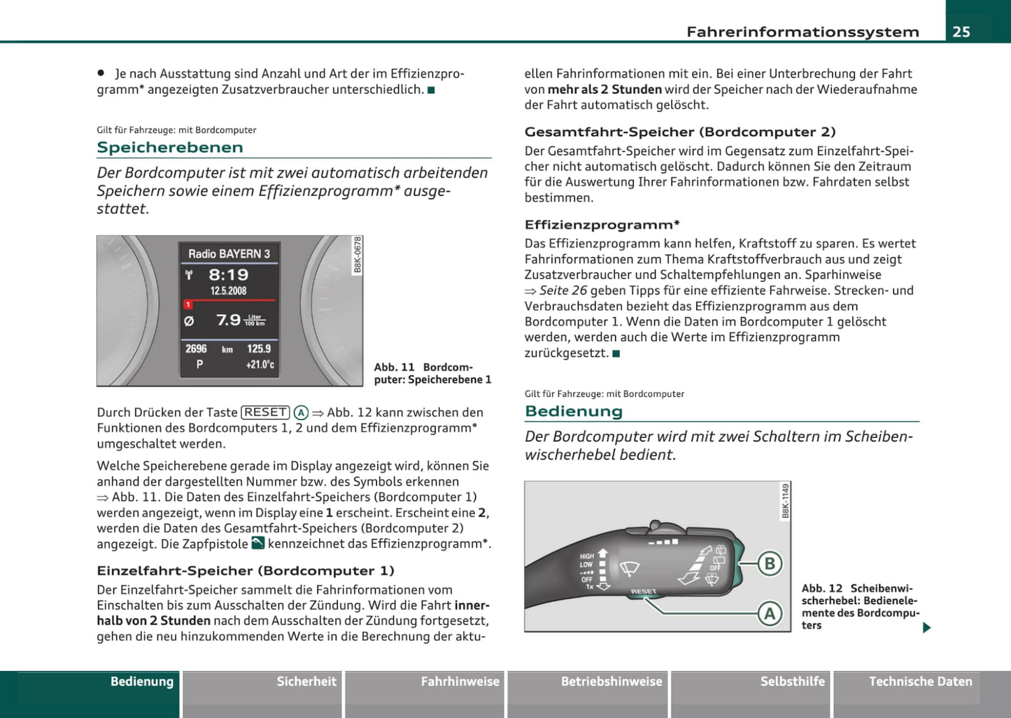 2007-2011 Audi A4 Gebruikershandleiding | Duits