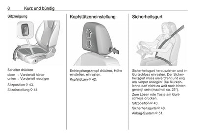 2017 Opel Crossland X Owner's Manual | German