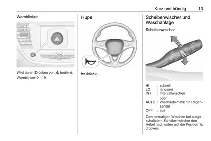 2017 Opel Crossland X Owner's Manual | German