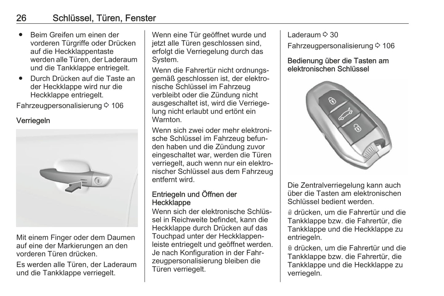 2017 Opel Crossland X Owner's Manual | German