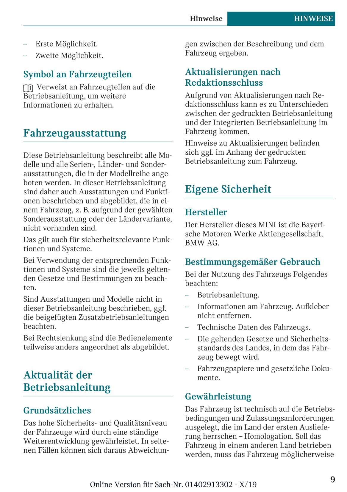 2017-2020 Mini Countryman Gebruikershandleiding | Duits