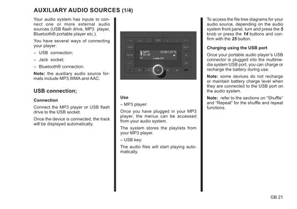 Renault Radio Connect R&Go Owner's Manual 2021 - 2022