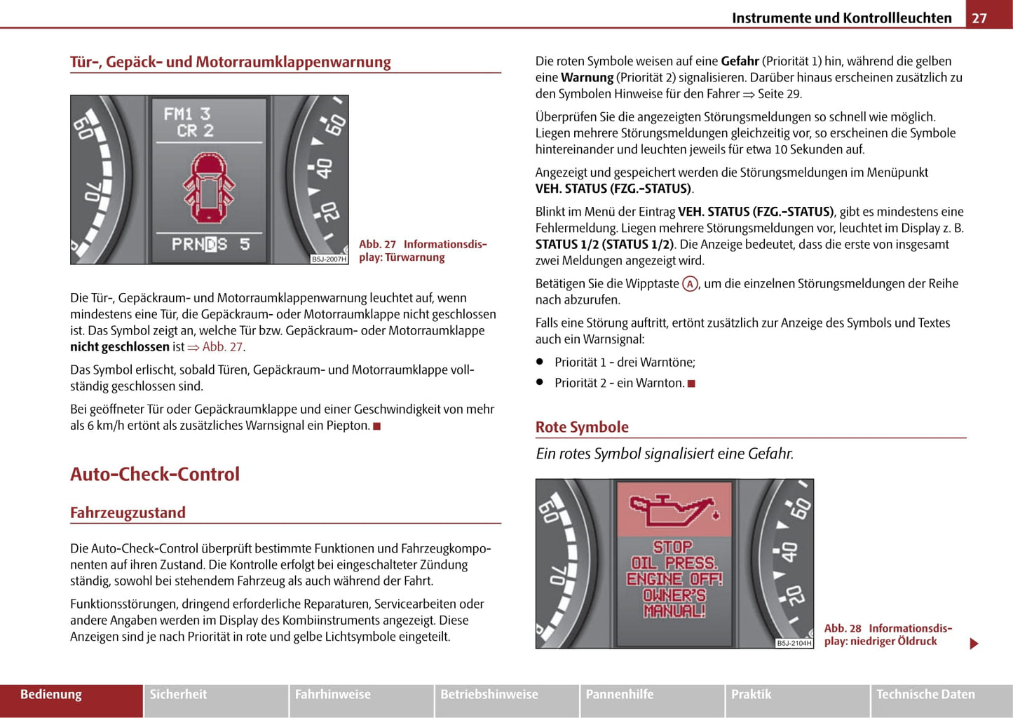 2009-2010 Skoda Roomster Owner's Manual | German
