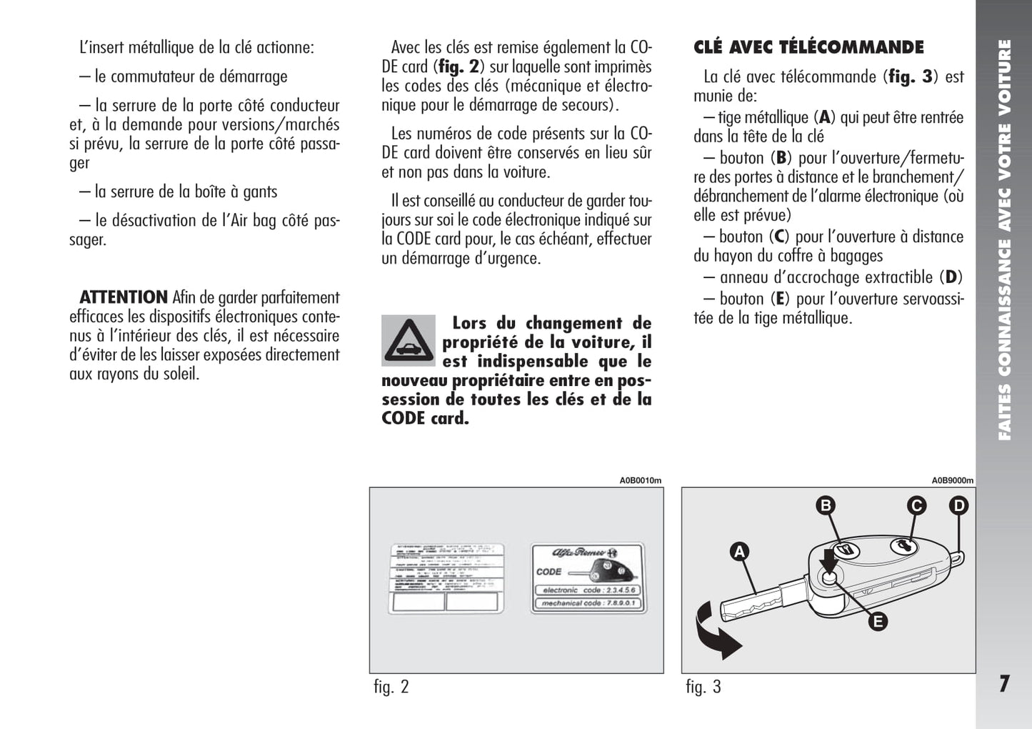 2004-2007 Alfa Romeo 156 Gebruikershandleiding | Frans