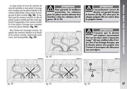 2004-2007 Alfa Romeo 156 Gebruikershandleiding | Frans