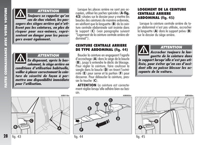 2004-2007 Alfa Romeo 156 Gebruikershandleiding | Frans