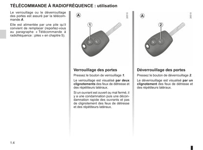 2013-2014 Renault Twingo Bedienungsanleitung | Französisch