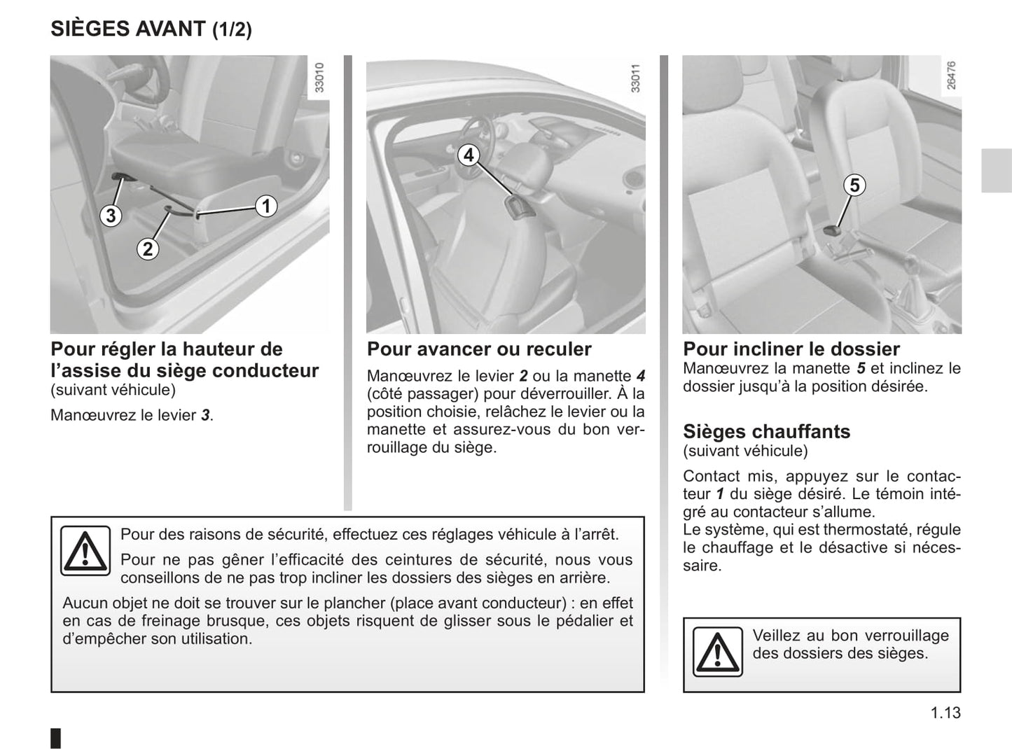 2013-2014 Renault Twingo Bedienungsanleitung | Französisch