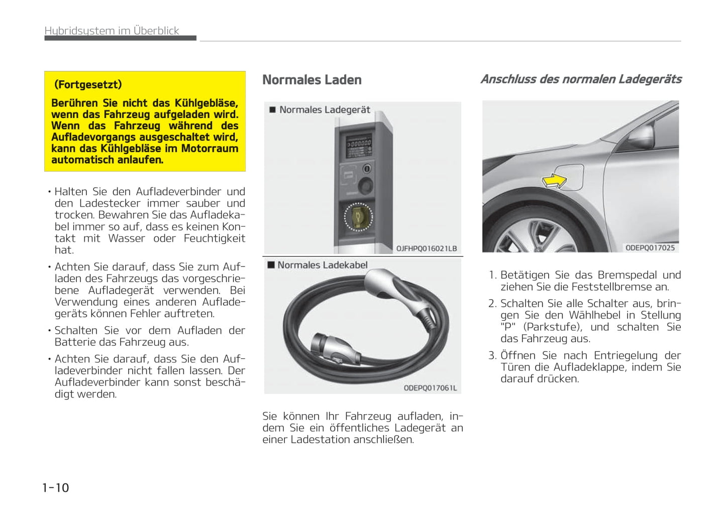 2017-2018 Kia Niro Hybrid Bedienungsanleitung | Deutsch