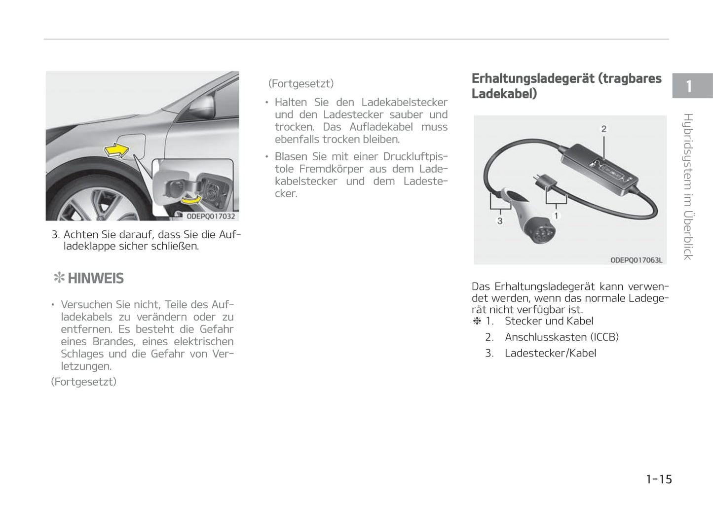 2017-2018 Kia Niro Hybrid Gebruikershandleiding | Duits