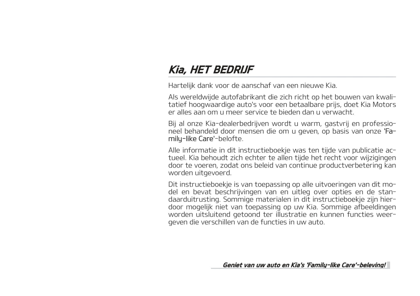 2019-2020 Kia Sorento Bedienungsanleitung | Niederländisch