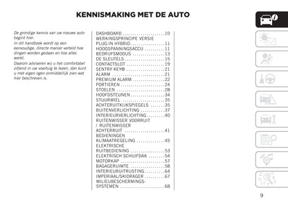2020-2023 Jeep Compass Bedienungsanleitung | Niederländisch