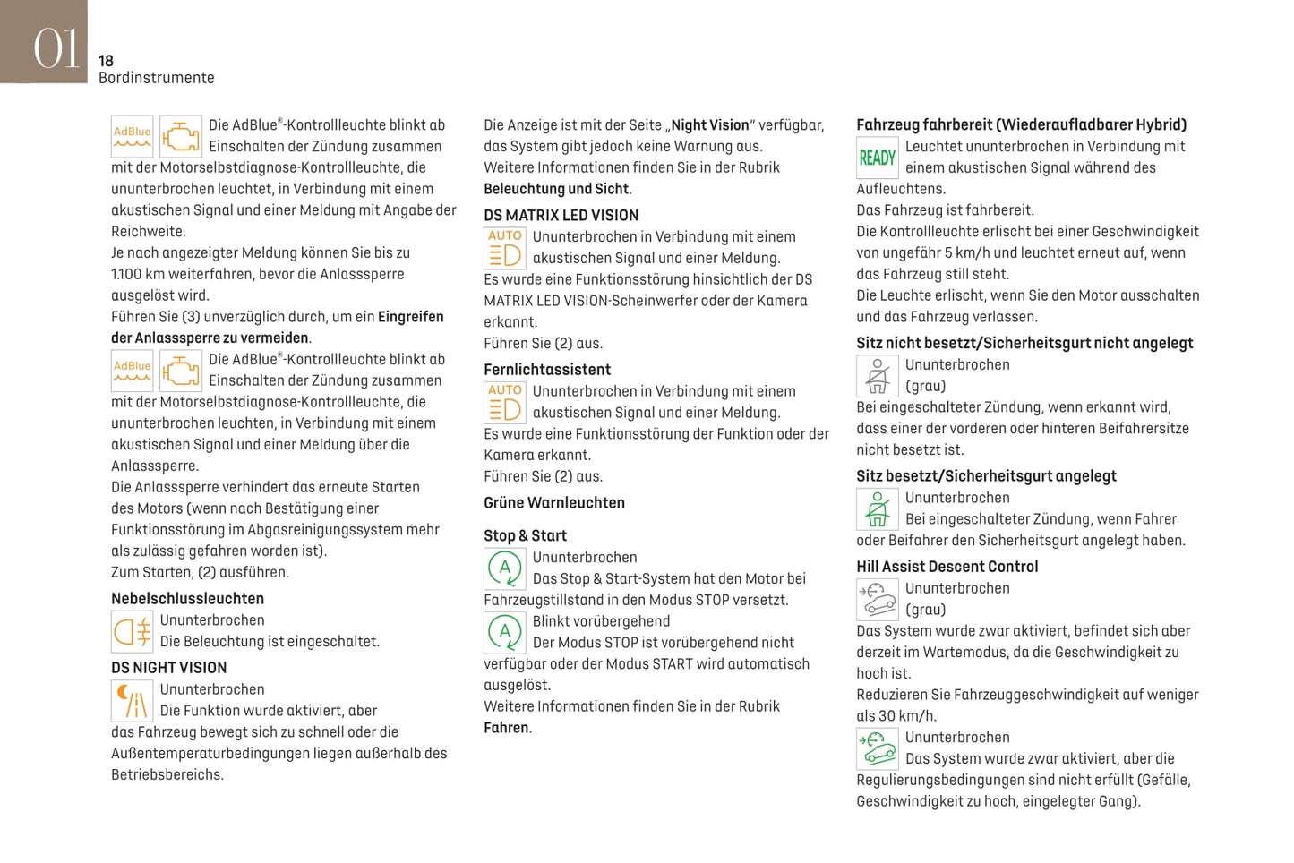 2021-2022 DS Automobiles DS 4 Gebruikershandleiding | Duits