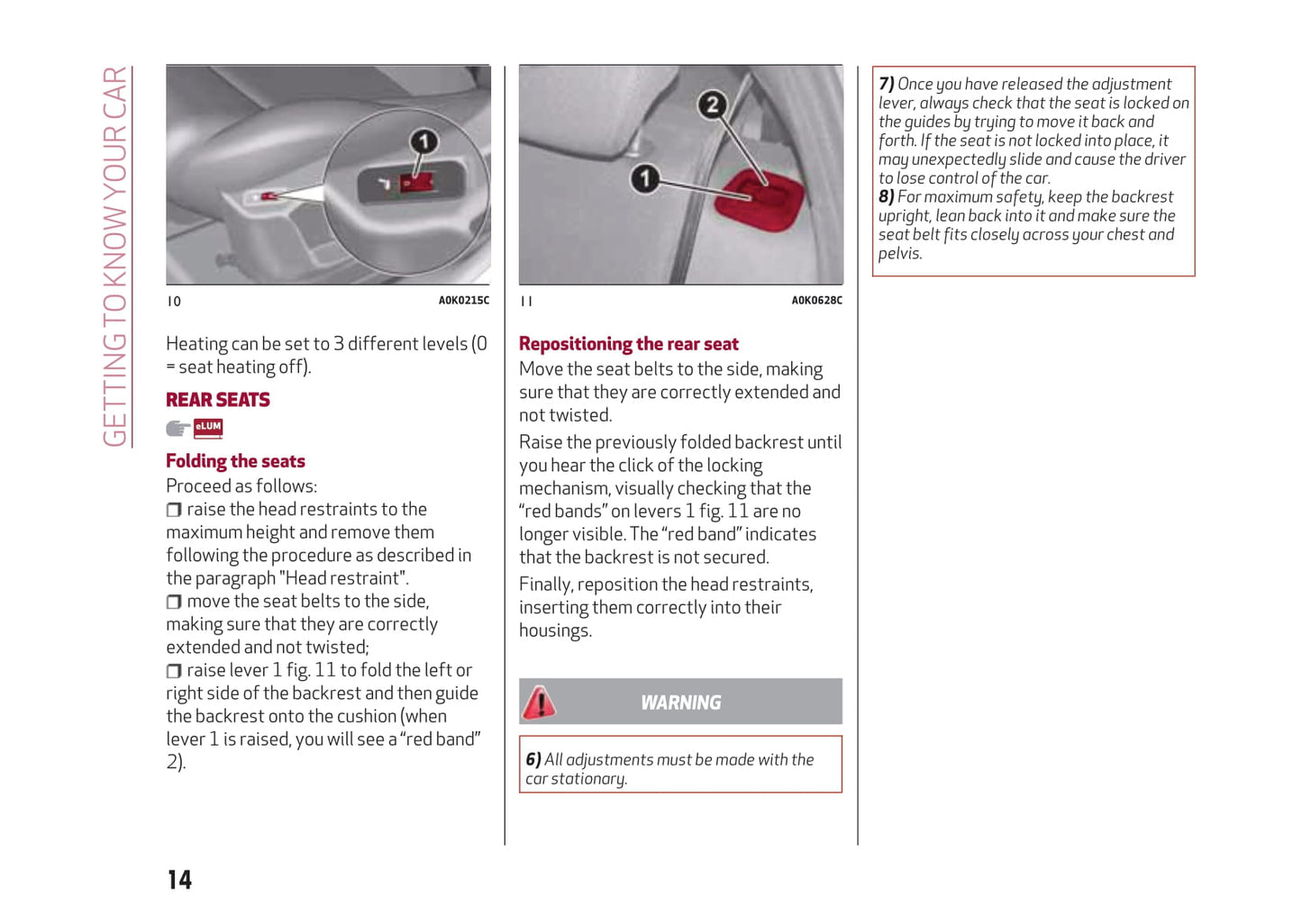 2014-2016 Alfa Romeo Giulietta Owner's Manual | English