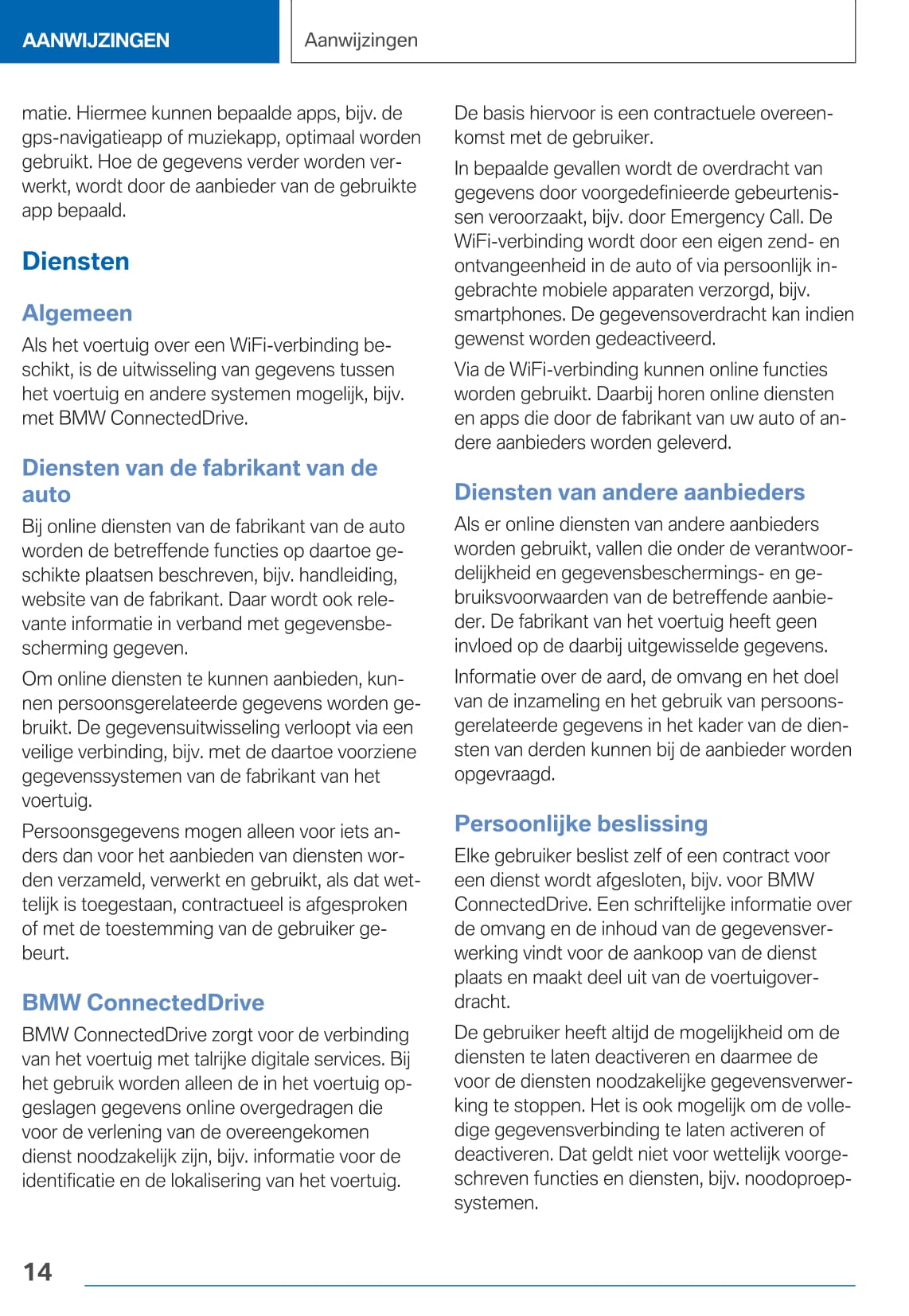 2020-2021 BMW 5 Series Gebruikershandleiding | Nederlands