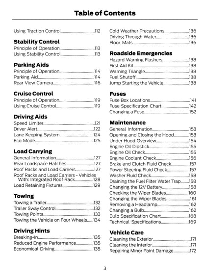 2015-2016 Ford Tourneo Custom / Transit Custom Owner's Manual | English