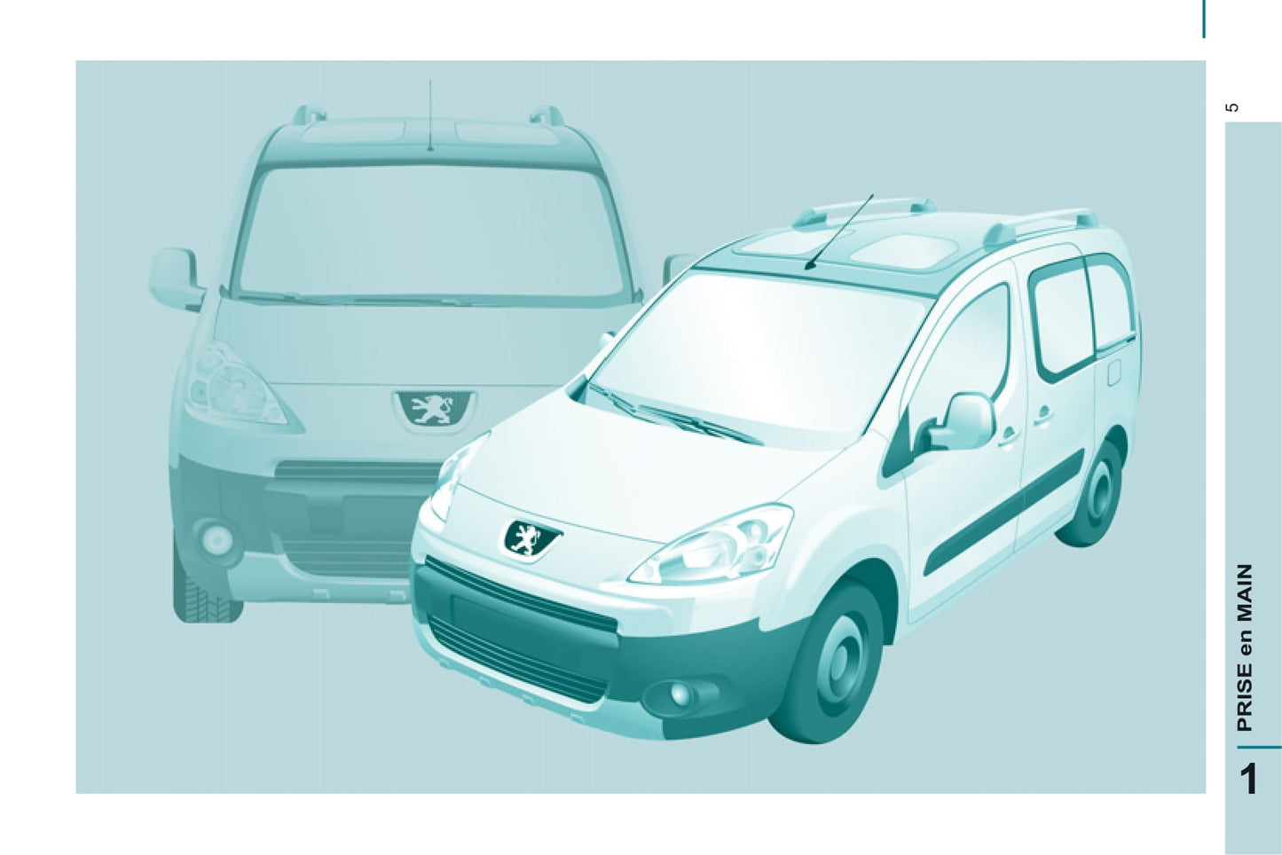 2011-2012 Peugeot Partner Tepee Gebruikershandleiding | Frans