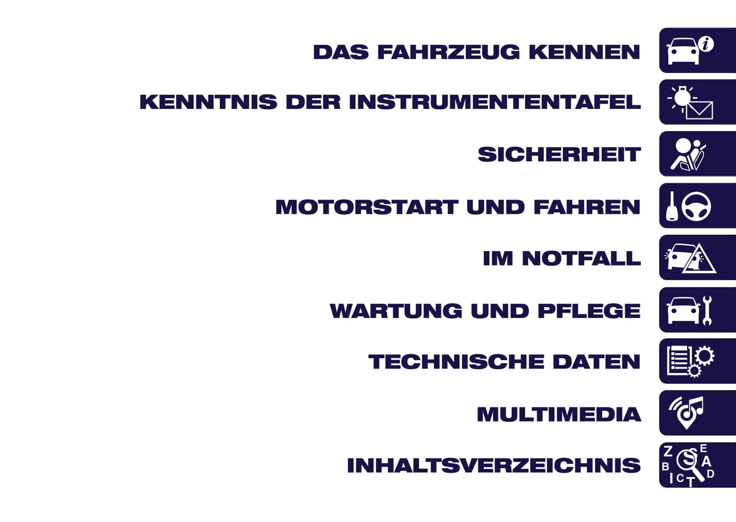 2015-2017 Lancia Ypsilon Bedienungsanleitung | Deutsch