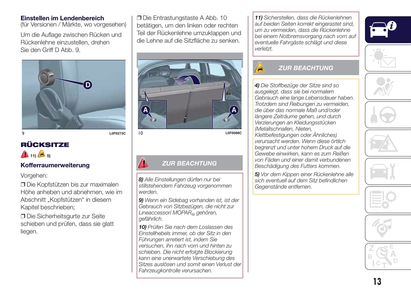 2015-2017 Lancia Ypsilon Bedienungsanleitung | Deutsch