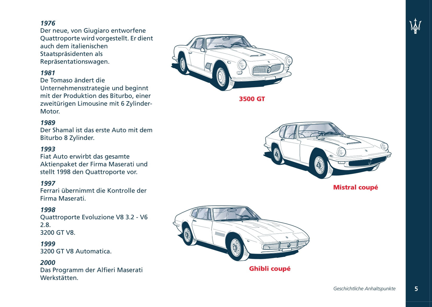 2002-2007 Maserati Coupé Bedienungsanleitung | Deutsch
