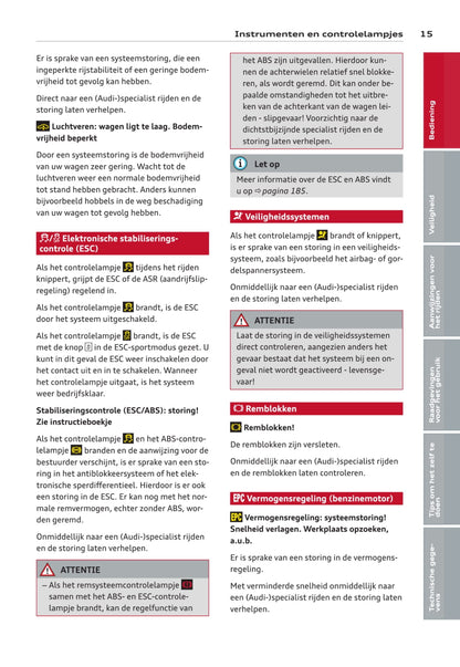 2010-2013 Audi A8/S8 Owner's Manual | Dutch