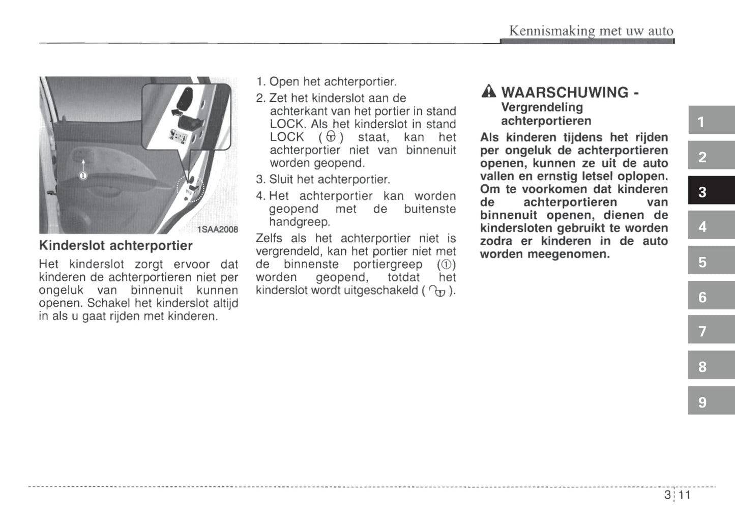 2004-2005 Kia Picanto Gebruikershandleiding | Nederlands