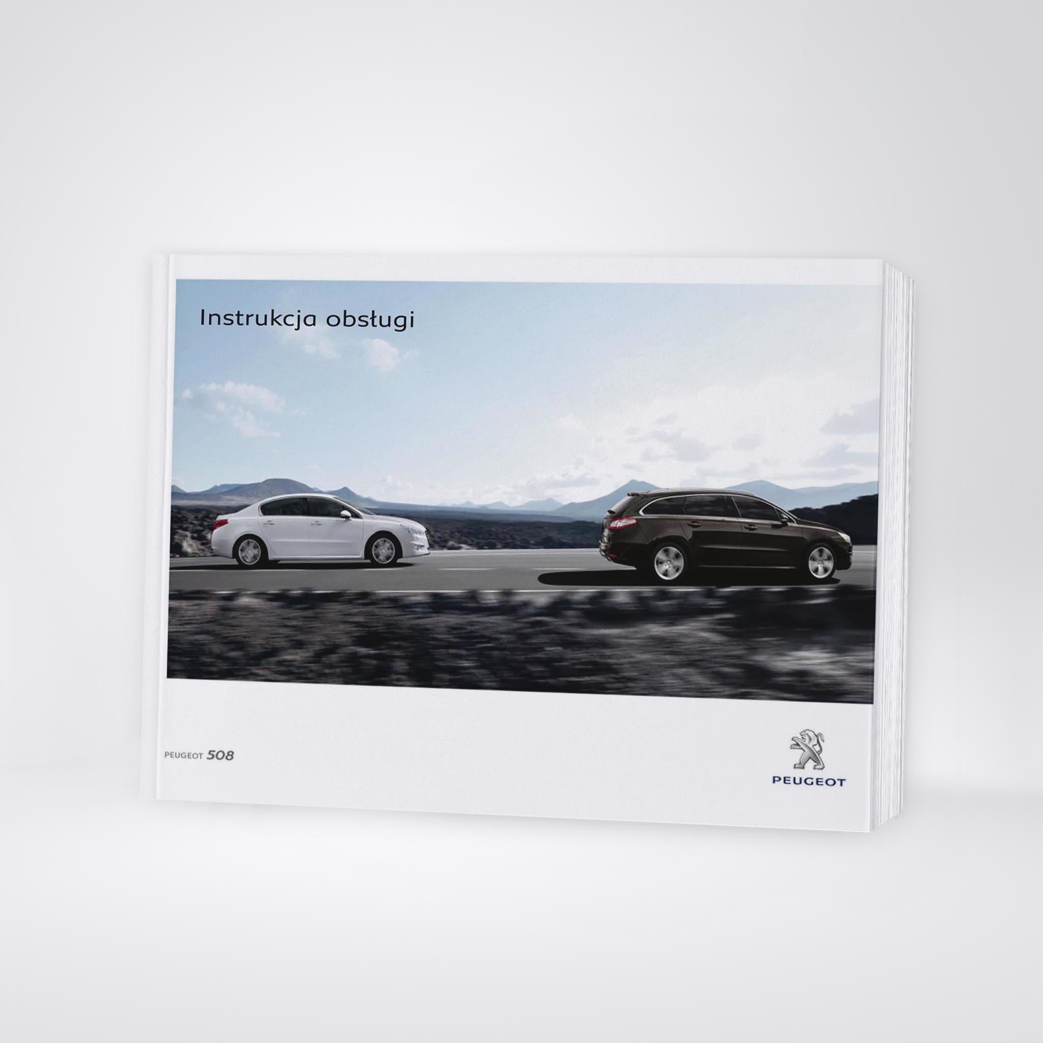 2012-2014 Peugeot 508 Owner's Manual | Polish – Car Manuals