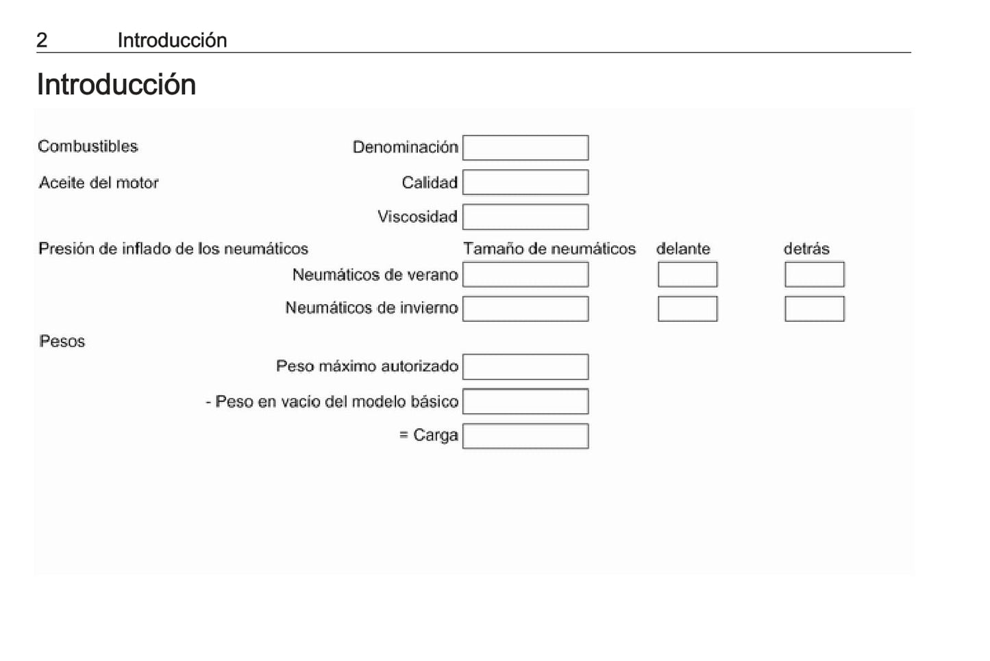 2018 Opel Grandland X Owner's Manual | Spanish