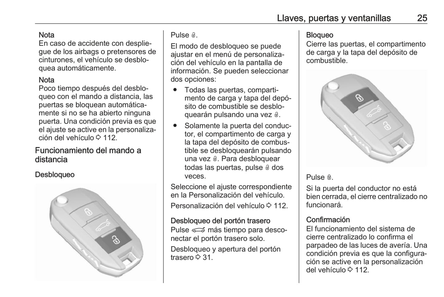 2018 Opel Grandland X Owner's Manual | Spanish