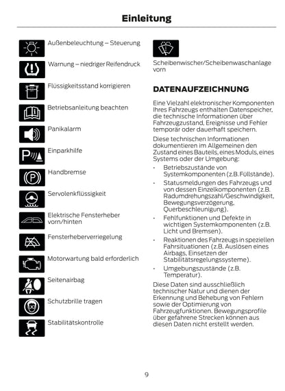 2015-2016 Ford Galaxy / S-Max Bedienungsanleitung | Deutsch