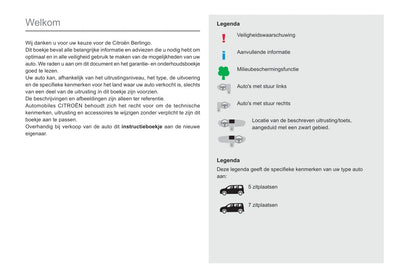 2019-2022 Citroën Berlingo Gebruikershandleiding | Nederlands