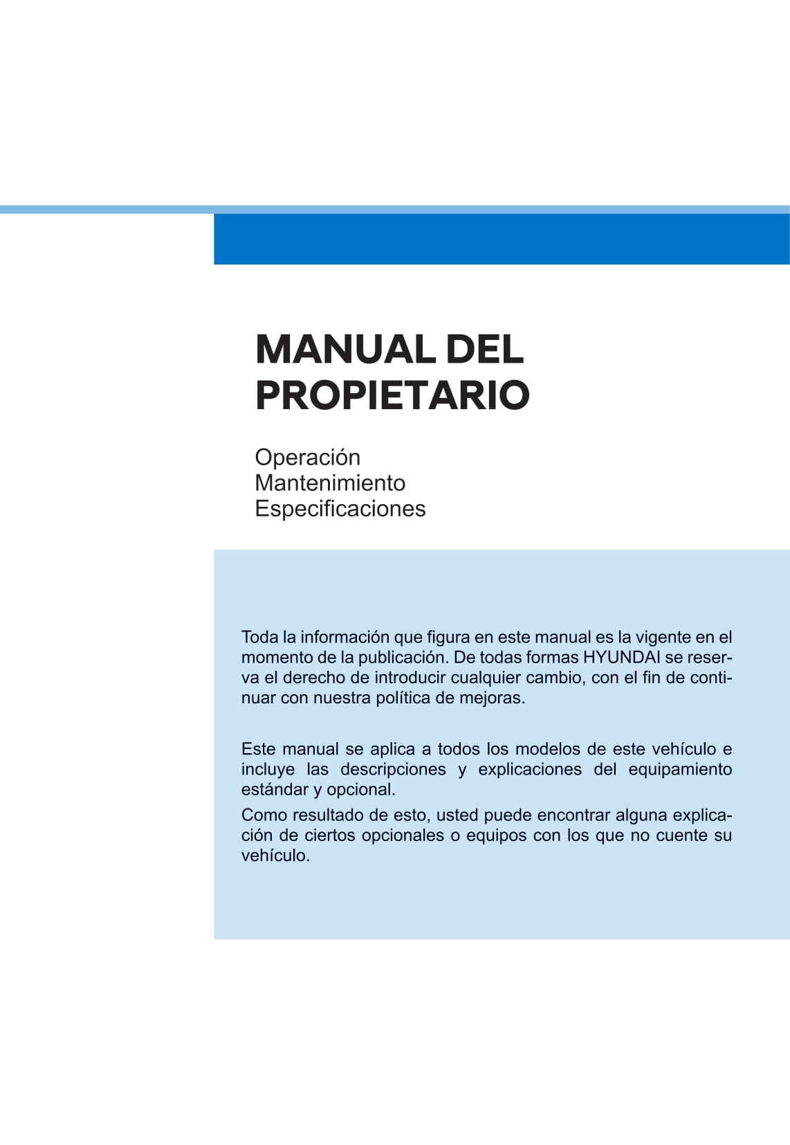 2020 Hyundai i10 Manuel du propriétaire | Espagnol