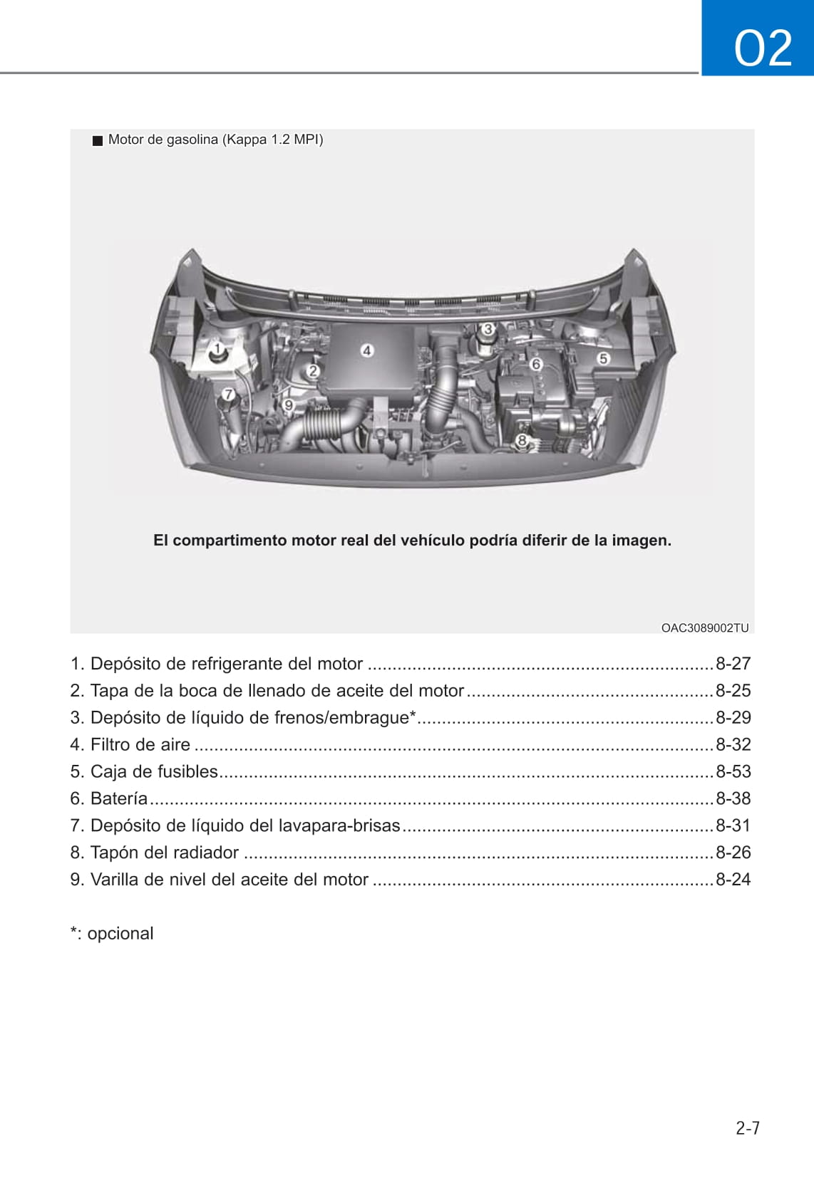 2019-2020 Hyundai i10 Gebruikershandleiding | Spaans