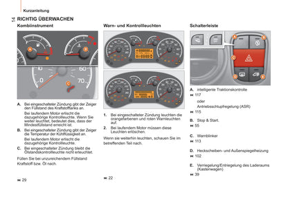 2011-2014 Peugeot Bipper Bedienungsanleitung | Deutsch